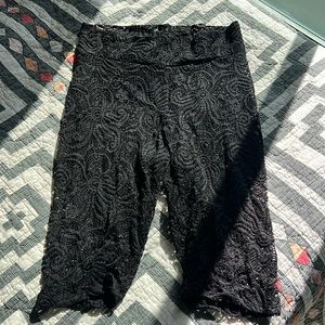 Laina Rauma Lace Mesh Biker Short